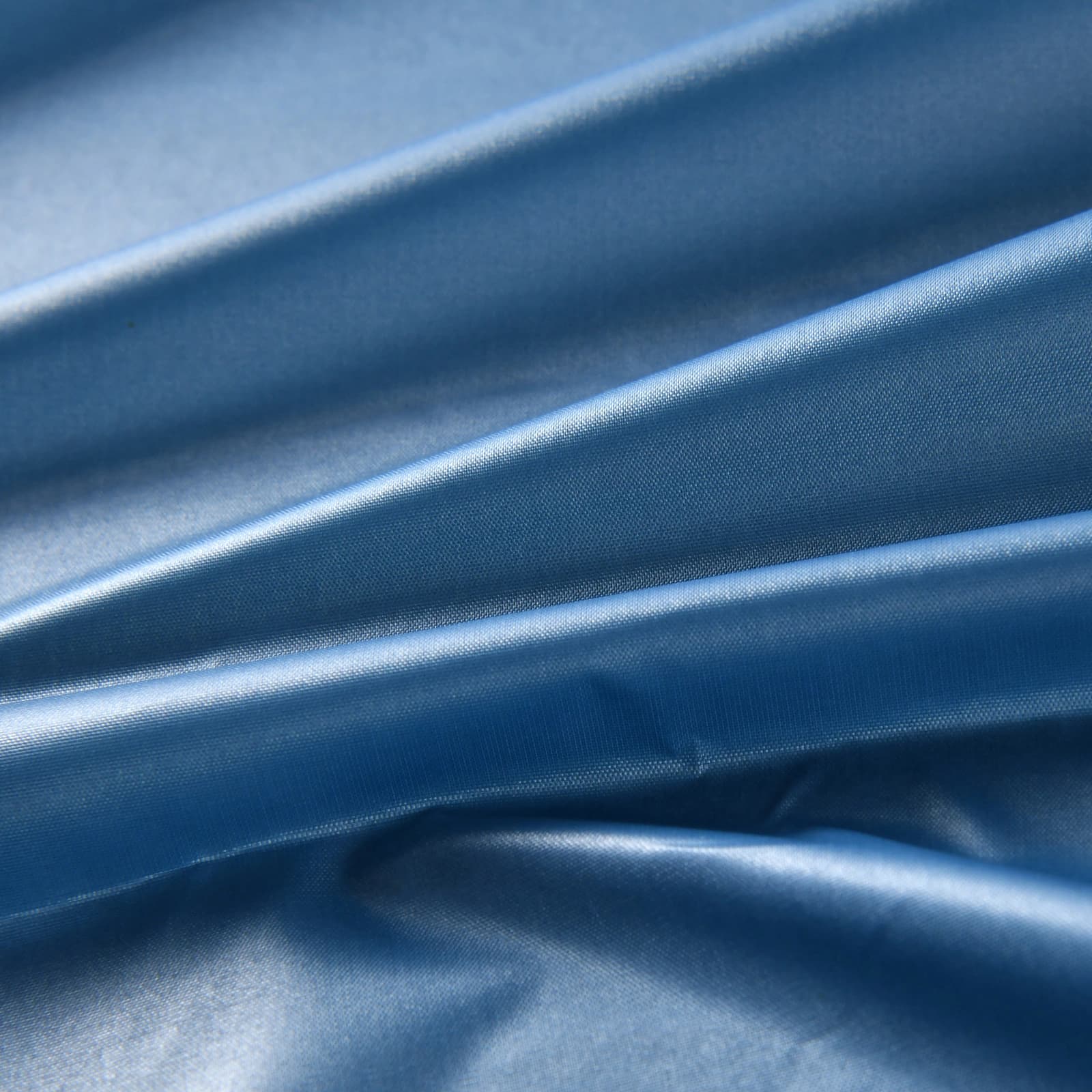 190T PU taffeta fabric, blue